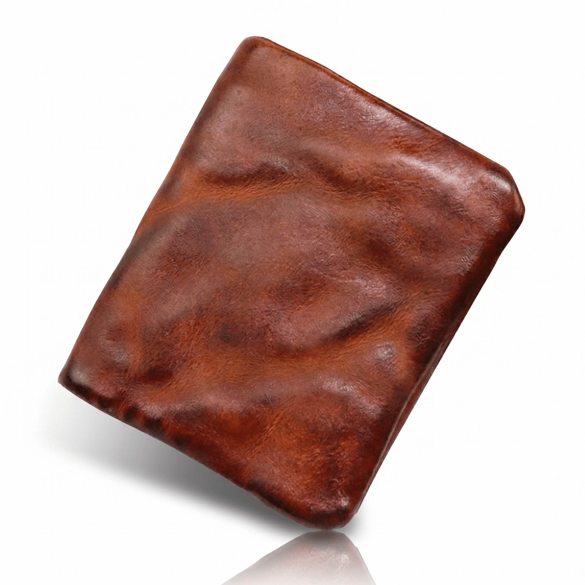William Baylor Distressed Espresso Leather Bifold Wallet - williambaylor