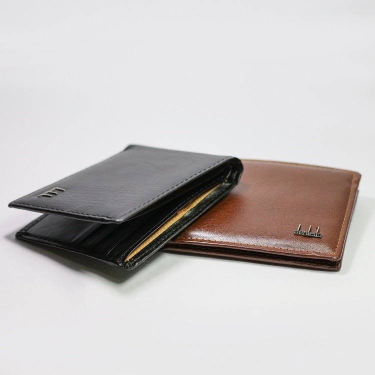 William Baylor Vintage Brown Leather Bifold Wallet - williambaylor